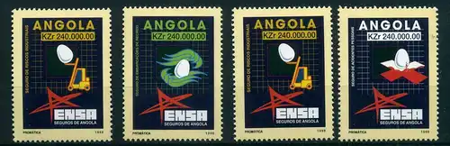 Angola 1162-1165 postfrisch Ensa #IN547