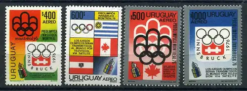 Uruguay 1356-1361 postfrisch Olympiade #JG616