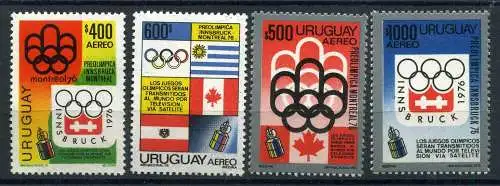 Uruguay 1356-1361 postfrisch Olympiade #JG616