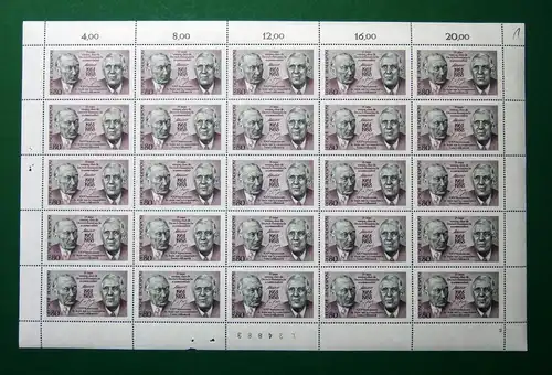 Bund 50er Bogen 1351 postfrisch Formnummer 2 #BW1637