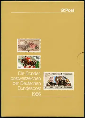 Jahrbuch der Deutschen Post 1986 postfrisch #321357