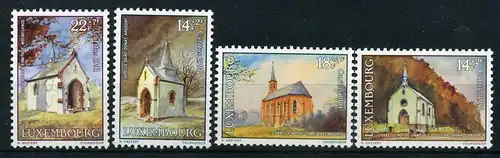 Luxemburg 1284-1287 postfrisch Bauwerke #IN263