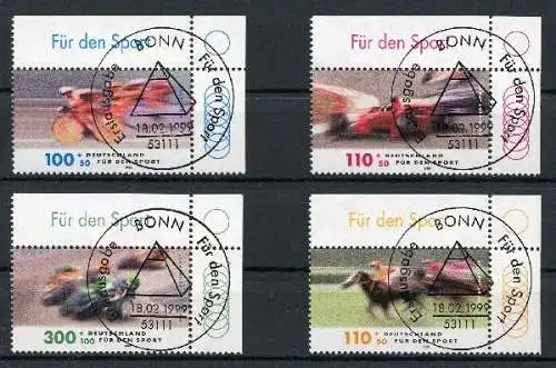 Bund 2031-2034 Eckrand ur Bonn Ersttagssonderstempel #IN856