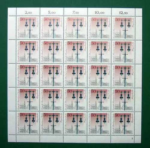 Berlin 25er Bogen 605 postfrisch Formnummer 2 #BW1572