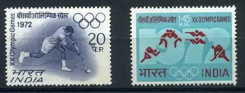 Indien 538-539 postfrisch Olympiade 1972 #JG631