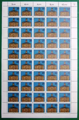 Bund 50er Bogen 427 postfrisch Formnummer 1 #BW2078