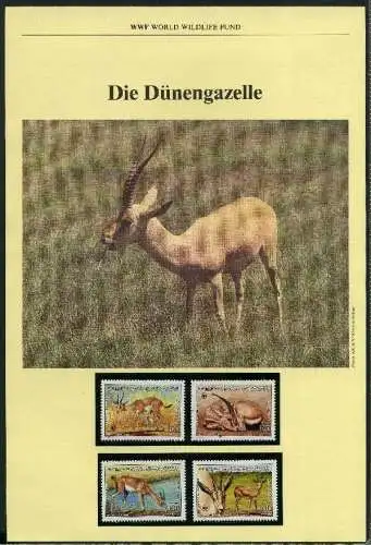 Libyen 1987 WWF Dünengazelle #GI292