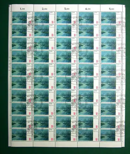 Berlin 50er Bogen 423 Ersttagssonderstempel #BW2103