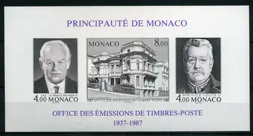Monaco Block 37 B postfrisch #IS595
