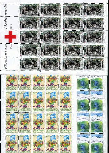 Liechtenstein Kleinbogen 1105-1107 postfrisch #JE957
