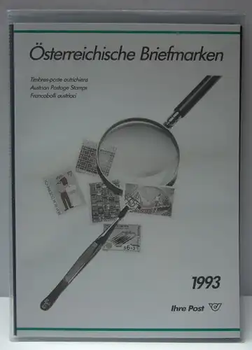 Österreich Jahresmappe 1993 postfrisch #HC271