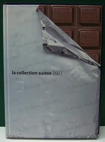Schweiz offizielles Jahrbuch der PTT 2001 postfrisch #HF497