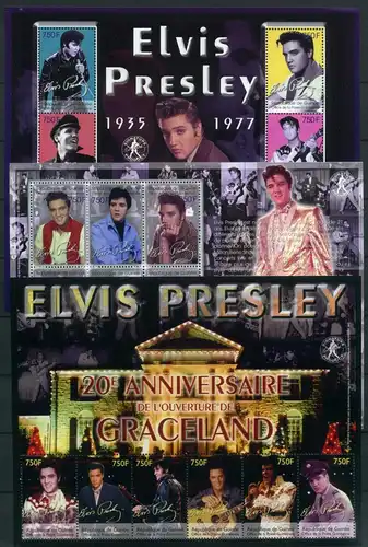 Guinea KB 3764-3781 postfrisch Elvis Presley #IF017