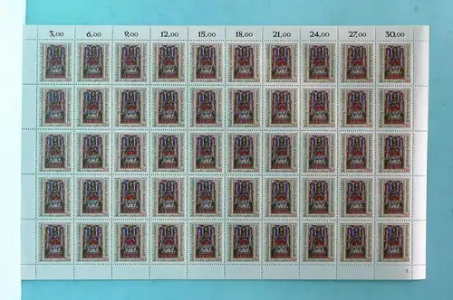 Bund 50er Bogen 1045 postfrisch Formnummer 2 #BW2997