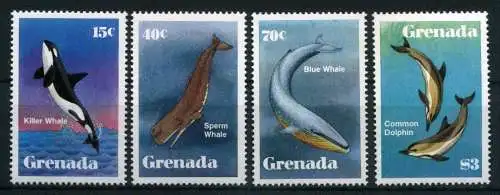 Grenada 1197-1200 postfrisch Wale #IN292