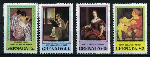 Grenada 1104-07 postfrisch Kunst #IN294