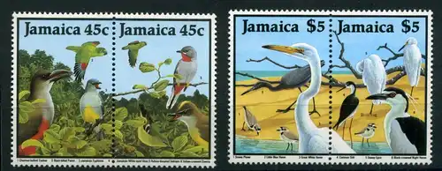 Jamaika 687-90 postfrisch Vögel #JC588