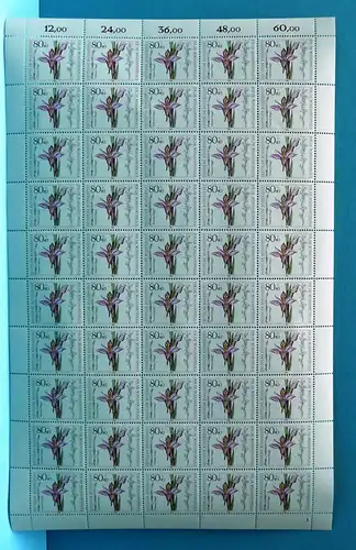 Bund 50er Bogen 1227 postfrisch Formnummer 1 #BW3587