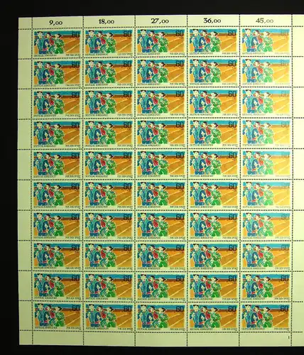 Bund 50er Bogen 1127 postfrisch Formnummer 1 #BW3279