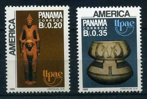 Panama 1695-1696 postfrisch Volkskunst #OZ360
