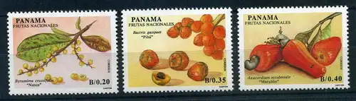 Panama 1703-1705 postfrisch Obst und Gemüse #OZ362