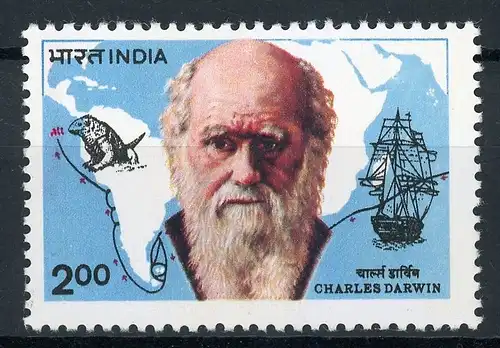 Indien 951 postfrisch Charles Darwin #IS940