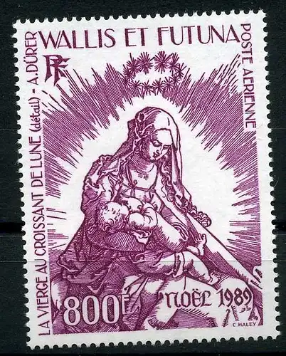 Wallis & Futuna 573 postfrisch Weihnachten #IJ105