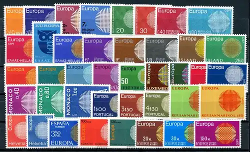 Cept Jahrgang 1970 postfrisch #CE6014