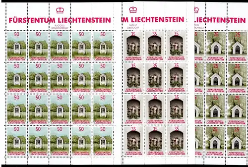 Liechtenstein Kleinbögen 951-953 postfrisch #JE912