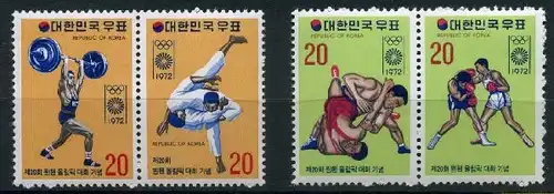 Südkorea 845-48 postfrisch Olympiade 1972 #JG625