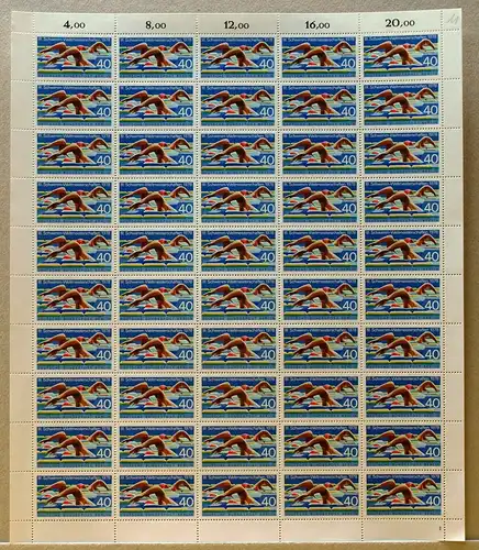 Berlin 50er Bogen 571 postfrisch Formnummer 1 #BW3967