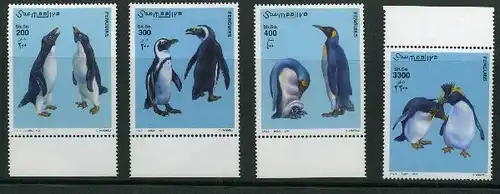 Somalia 868-71 postfrisch Pinguine #JC584