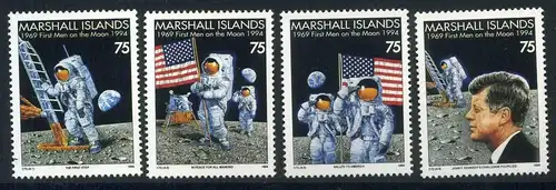 Marshall Inseln 526-529 postfrisch Raumfahrt #IN308