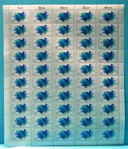 Bund 50er Bogen 1286 postfrisch Formnummer 2 #BW3482