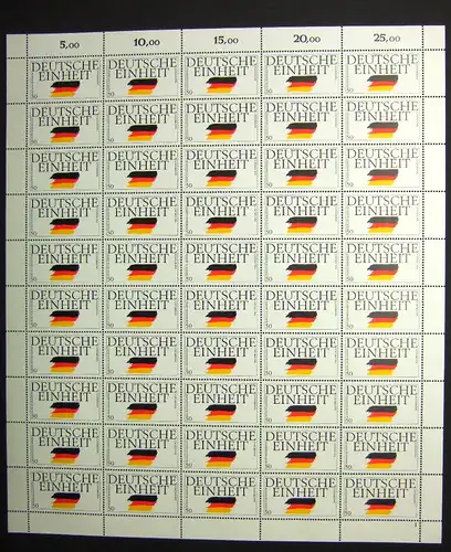 Bund 50er Bogen 1477 postfrisch Formnummer 1 #BW2834