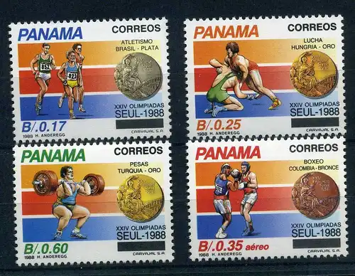 Panama 1684-1687 postfrisch Sport #OZ356