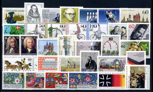 BRD Bund Jahrgang 1985 jede MiNr 1x postfrisch #BRD XX 1985