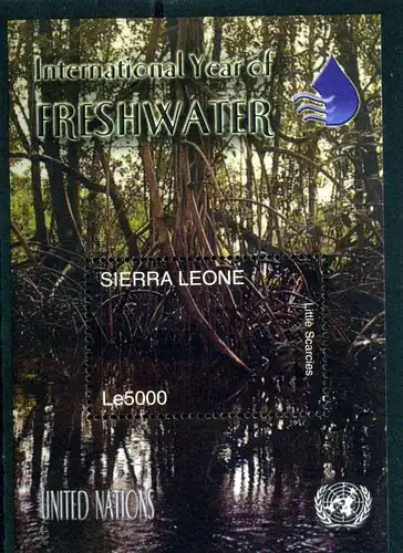 Sierra Leone Block 574 postfrisch Natur #IN288
