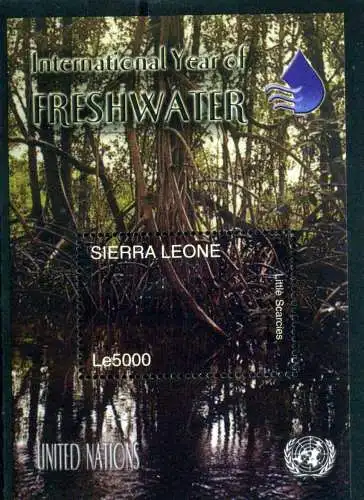 Sierra Leone Block 574 postfrisch Natur #IN288