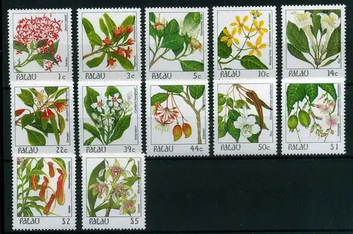 Palau 176-187 postfrisch Pflanzen #IF367