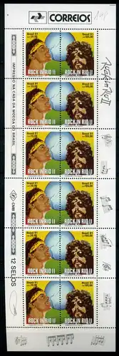 Brasilien KB 2396-2397 postfrisch Rock&Roll #IV353