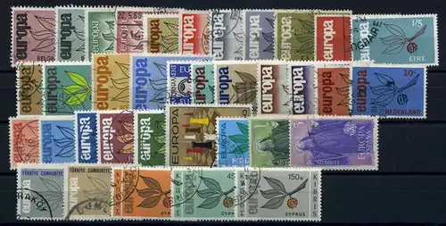 Cept Jahrgang 1965 gestempelt #CE7009