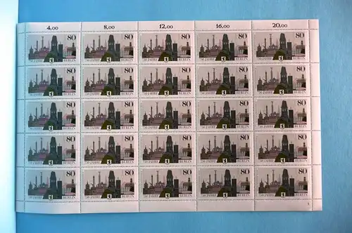 Bund 25er Bogen 1306 postfrisch Formnummer 2 #BW3096