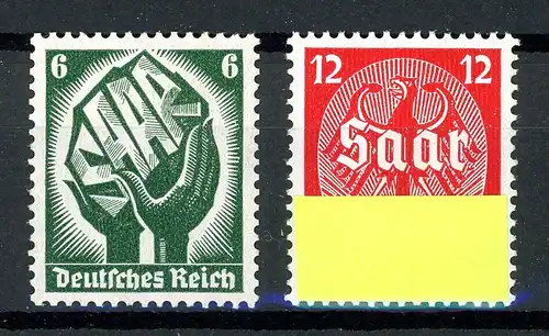 Deutsches Reich 544-545 postfrisch #IX645