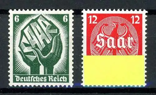 Deutsches Reich 544-545 postfrisch #IX645