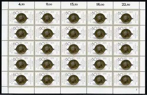Berlin 25er Bogen 790 postfrisch Formnummer 2 #BW4327