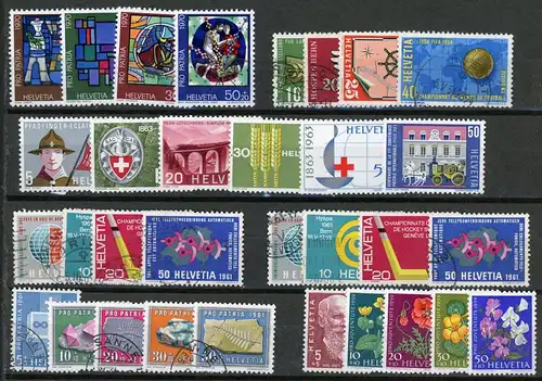 Schweiz Lot Marken gestempelt + postfrisch #HE295