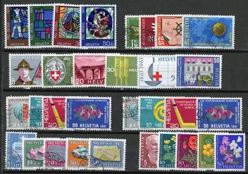 Schweiz Lot Marken gestempelt + postfrisch #HE295