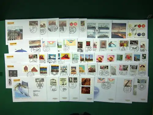 Bund FDC kompletter Jahrgang 2010 Ersttagesbrief/FDC #GG1445