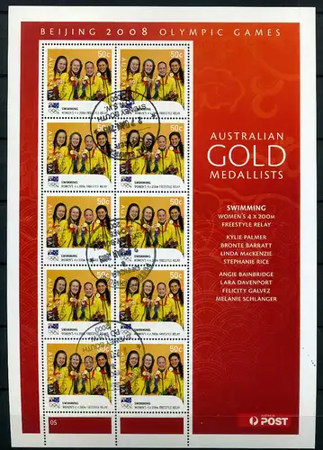 Australien Kleinbogen 3056 gestempelt Olympiade #ID491